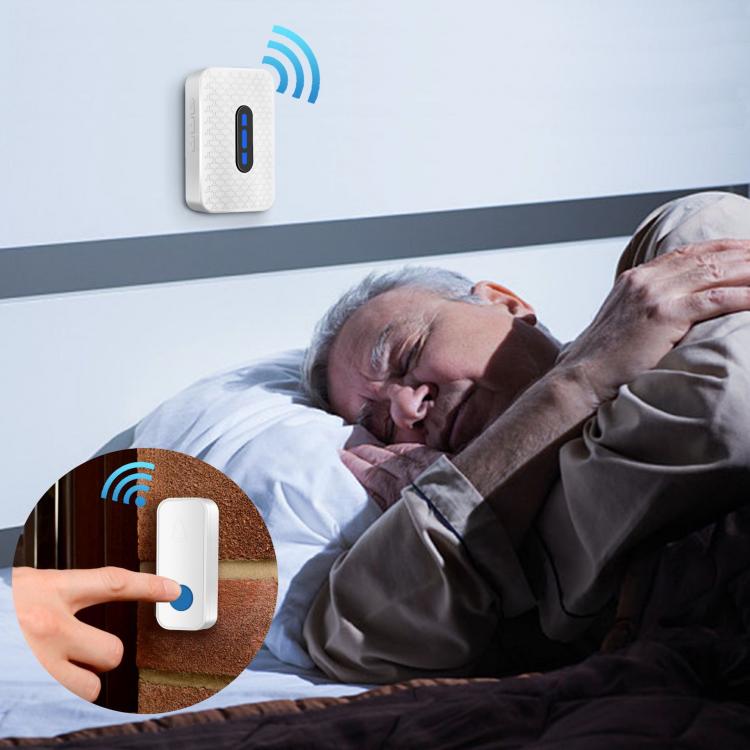 USB家用無線門鈴遠距離防水直流音樂電子門鈴 USB供電門鈴 第5張