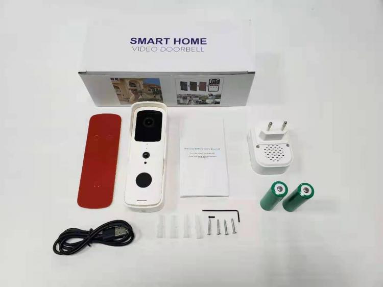 涂鴉低功耗wifi無線電池可視門鈴家用T30Tuya tuya可視門鈴 第16張