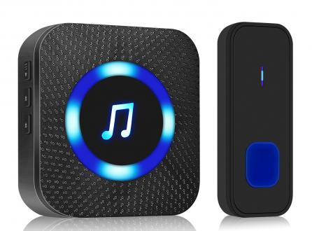 家用無線門鈴遠(yuǎn)距離防水直流電池音樂電子門鈴N9K