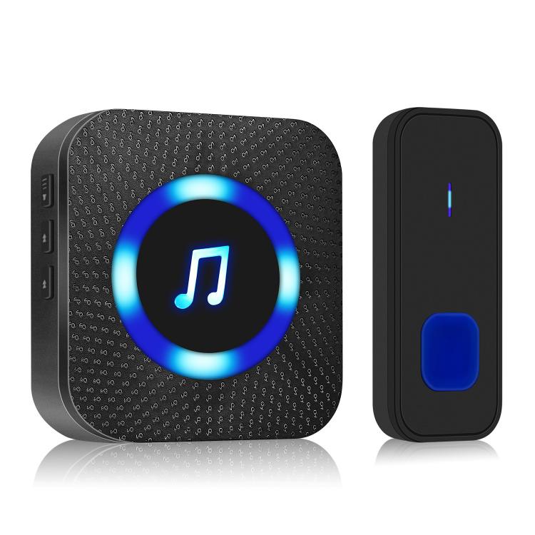 家用無線門鈴遠距離防水直流電池音樂電子門鈴N9K 直流電池門鈴 第1張