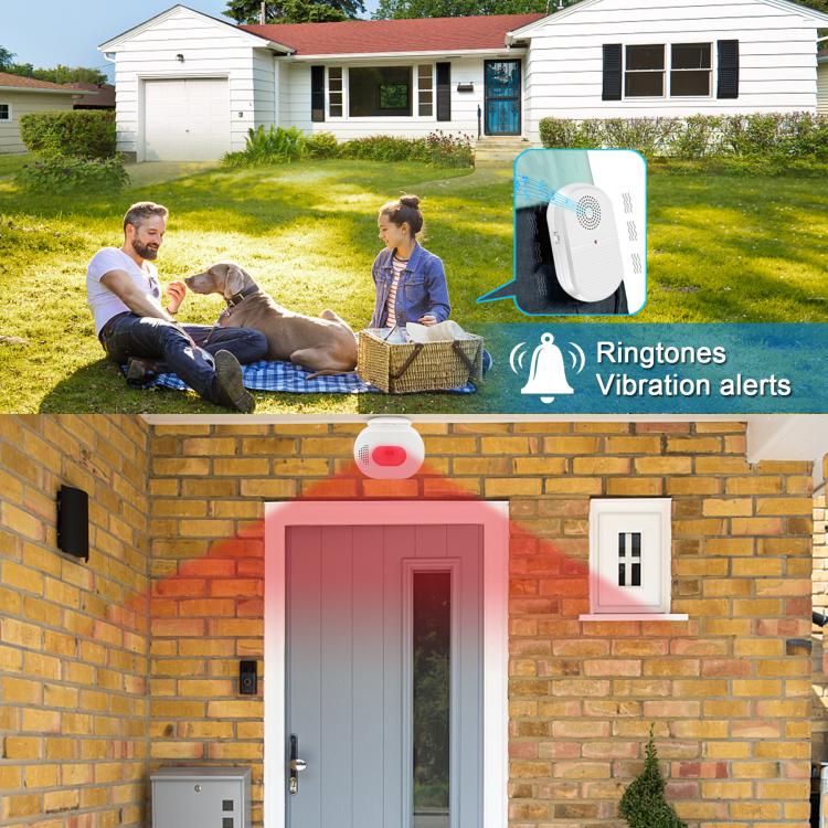 LIKEPAI Vibration Pager Nurse Calling Alarm System for Home Elderly Patient Portable Caregiver Pager Motion Sensor Alert Product Center 第5張