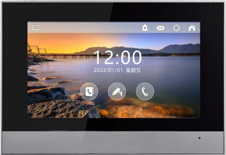 Tuya涂鴉7寸室內機高清雙向可視對講門禁分機智慧屏 P7007TY 室內智慧屏 第1張