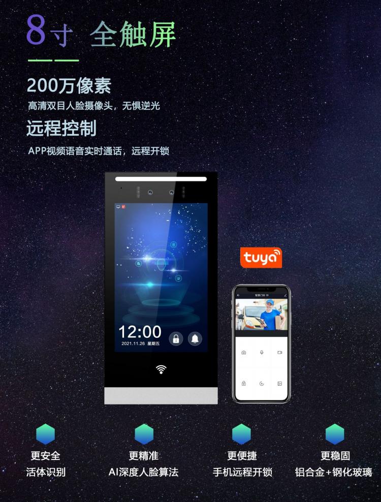 人臉識別可視對講與人臉識別門禁系統的應用差異分享 品牌動態 第2張