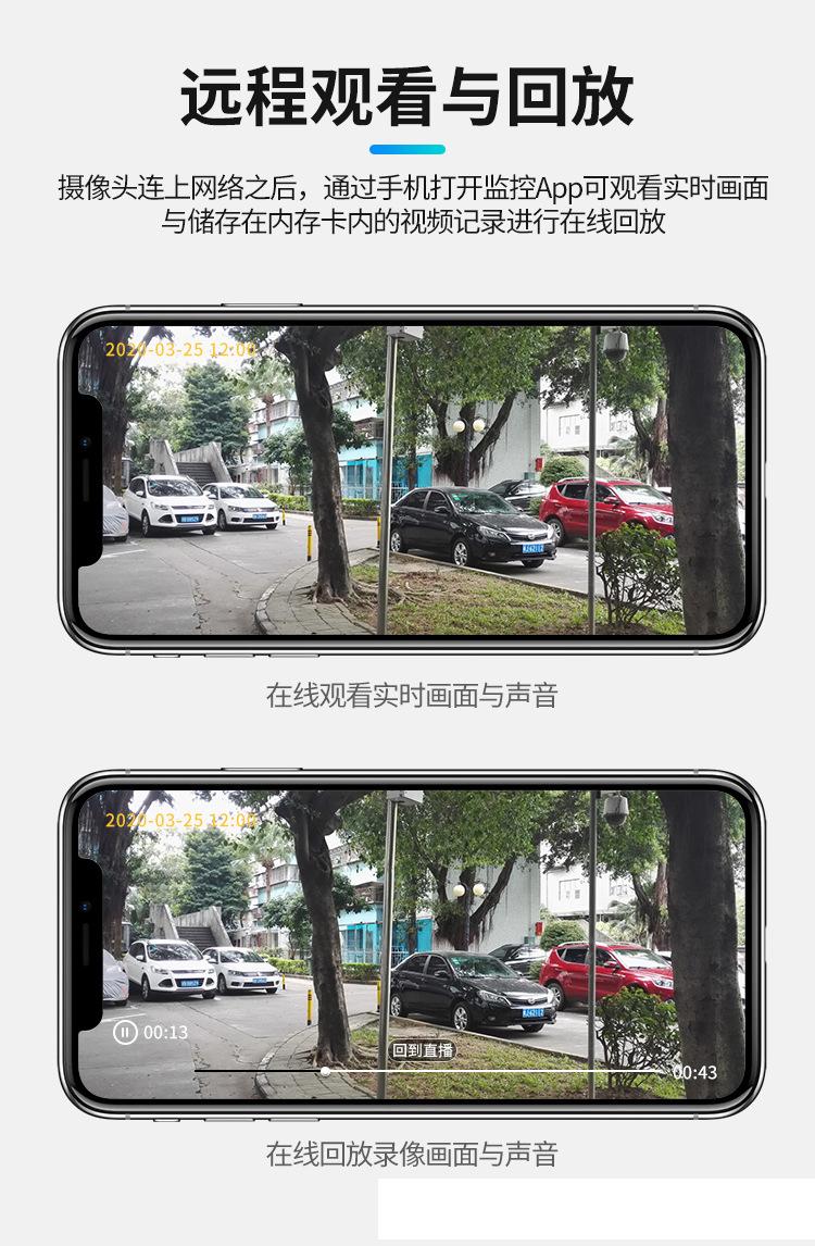 跨境外貿(mào)出口涂鴉攝像頭戶外太陽能監(jiān)控TUYA攝像機低功耗WIFI無線4G夜視防水球機廠家批發(fā)手機APP實時監(jiān)控 品牌動態(tài) 第10張