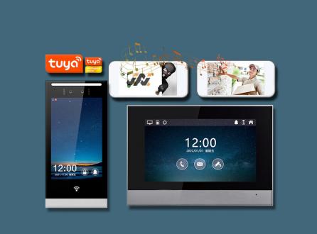 涂鴉別墅可視對講系統 tuya可視對講門禁廠家2023新品媒體發布功能及產品定制服務升級